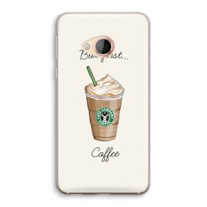 But first coffee: HTC U Play Transparant Hoesje