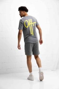 Off The Pitch Fullstop Slim Fit Zomerset Heren Grijs - Maat XS - Kleur: Grijs | Soccerfanshop