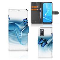 OPPO A72 | OPPO A52 | Telefoonhoesje | Met pasjeshouder | Vlinders