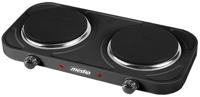Mesko Home MS 6509 kookplaat Zwart Aanrecht Gesealde plaat 2 zone(s)
