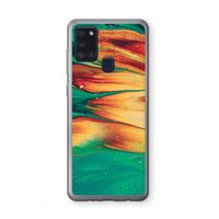 Green Inferno: Samsung Galaxy A21s Transparant Hoesje
