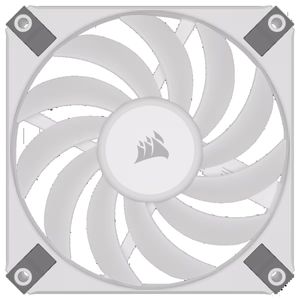 Corsair iCUE AF120 RGB SLIM 120 mm Duoset case fan 4-pins PWM fan-connector, Incl. Lighting Node CORE