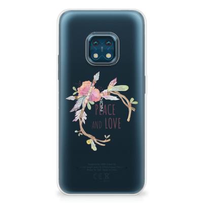 Nokia XR20 Telefoonhoesje met Naam Boho Text