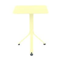 Fermob Rest'o tuintafel 57x57 cm Frosted Lemon