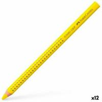 Kleurpotloden Faber-Castell Geel (12 Stuks)