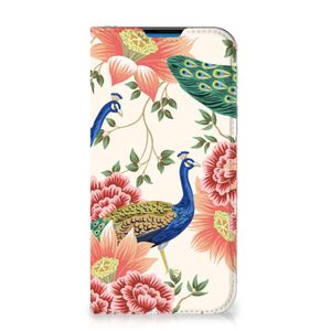 Hoesje maken voor iPhone 14 Pro Max Pink Peacock