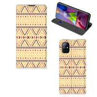 Samsung Galaxy M51 Hoesje met Magneet Aztec Yellow