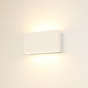 Artdelight Wandlamp Box L 17 cm H 9 cm wit