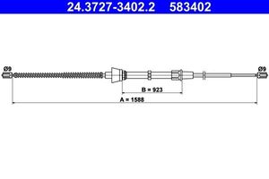 Handremkabel 24372734022