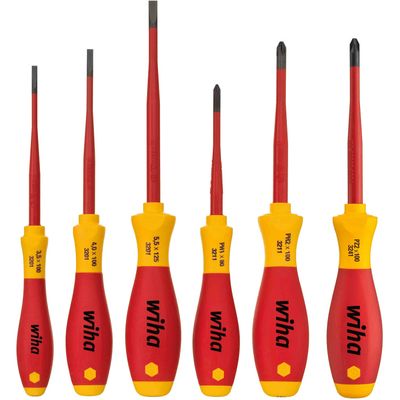 Wiha Schroevendraaierset SoftFinish electric slimFix