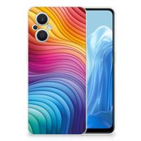 TPU Hoesje voor OPPO Reno8 Lite Regenboog