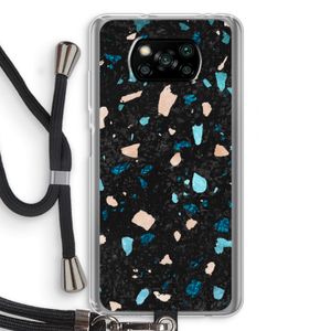 Terrazzo N°11: Xiaomi Poco X3 NFC Transparant Hoesje met koord