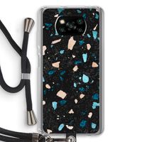 Terrazzo N°11: Xiaomi Poco X3 NFC Transparant Hoesje met koord