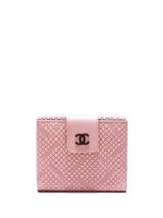 CHANEL Pre-Owned portefeuille Coco Mark à design pliant (2004) - Rose - thumbnail