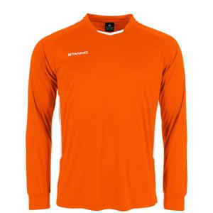 Stanno 411004 First Long Sleeve Shirt - Orange-White - XL