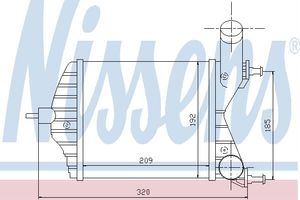 Interkoeler, tussenkoeler 96703