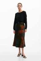 2-in-1 jurk met dierenprint - GREEN - XS