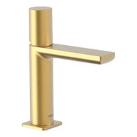 Wastafelkraan Tres Loft | Opbouw | Mengkraan | Standaard model | 1-knop | Rond | 24k Goud mat