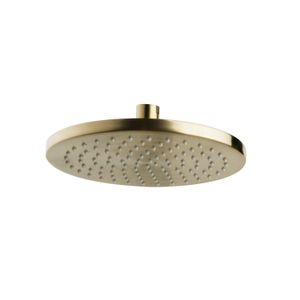 Luxe Hoofddouche Wiesbaden Rond 20 cm Geborsteld Messing Goud