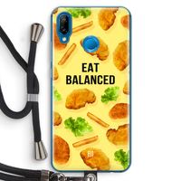 Eat Balanced: Huawei P20 Lite Transparant Hoesje met koord
