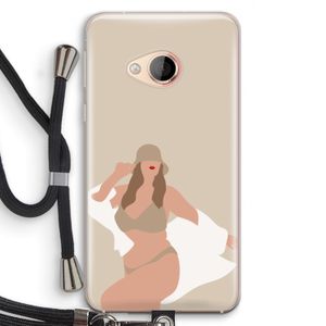 One of a kind: HTC U Play Transparant Hoesje met koord