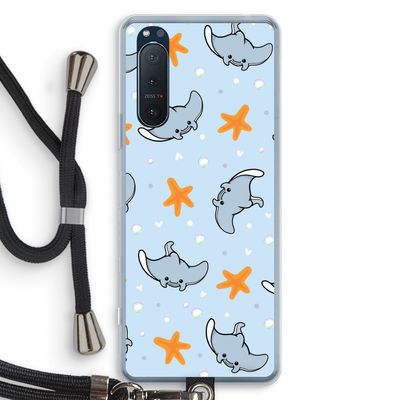Manta: Sony Xperia 5 II Transparant Hoesje met koord
