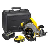 Stanley FATMAX SFMCS500M2K V20 18V Accu Cirkelzaag | 2x 4.0Ah Accu&apos;s + Lader | In Koffer - SFMCS500M2K-QW