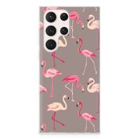 Samsung Galaxy S23 Ultra TPU Hoesje Flamingo - thumbnail