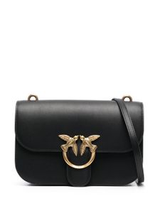 PINKO sac à bandoulière Love Bell Classic en cuir - Noir