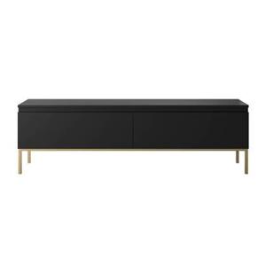 NADUVI Collection Kate Tv-Meubel - B 150 cm - Zwart / Goud