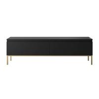 NADUVI Collection Kate Tv-Meubel - B 150 cm - Zwart / Goud