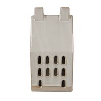 Clayre & Eef Decoratie Huis 18 cm Beige Porselein Beige - thumbnail