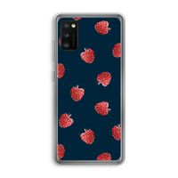 Framboosjes: Samsung Galaxy A41 Transparant Hoesje