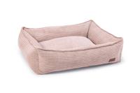 Designed by Lotte Designed by Lotte Ribbed Hondenmand Roze 80x70x22cm