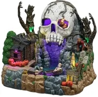 Lemax the full moon lagoon bewegend tafereel Spooky Town 2025