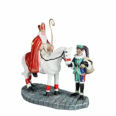 Sinterklaas piet ozosnel l10b5.5h9.5cm