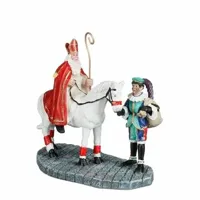 Sinterklaas piet ozosnel l10b5.5h9.5cm