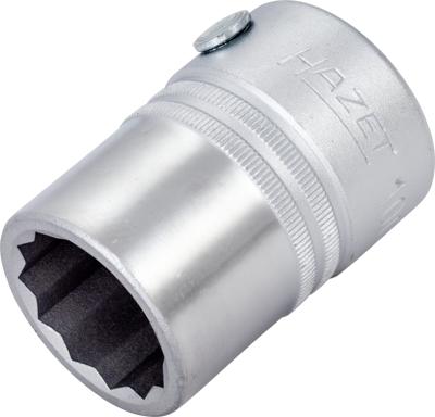 HAZET Dopsleutel 1000Z-24 · 3/4 inch (20 mm) vierkant hol · Buitentwaalfkant profiel · SW 24 mm