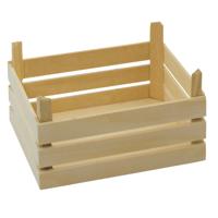 Goki houten groenteen fruitkist, set van 3