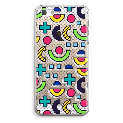 8-bit N°6: iPhone 5 / 5S / SE Transparant Hoesje