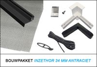 Bouwpakket Antraciet 34 mm Inzethor