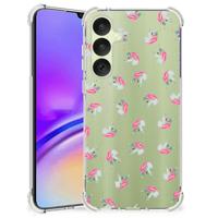 Doorzichtige Silicone Hoesje voor Samsung Galaxy A35 Unicorns