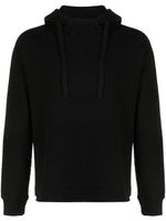 Ten C hoodie en coton à épaules tombantes - Noir