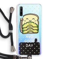 Avo Good Day: Huawei P Smart Pro Transparant Hoesje met koord