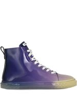 Giuseppe Zanotti baskets à effet dégradé - Violet