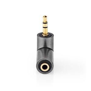 Nedis Stereo-Audioadapter | 3,5 mm Male naar 3,5 mm Female | 1 stuks - CATB22975GY CATB22975GY