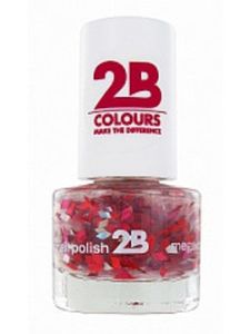 2b 2b Mega Colours Harlekino Ruby 048 - Nagellak 5,5ml