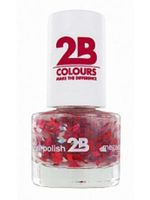 2b 2b Mega Colours Harlekino Ruby 048 - Nagellak 5,5ml - thumbnail