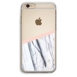 A touch of peach: iPhone 6 Plus / 6S Plus Transparant Hoesje