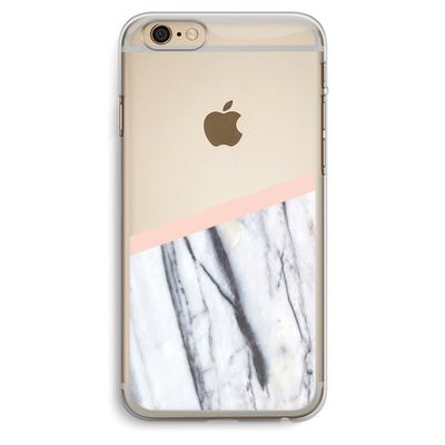 A touch of peach: iPhone 6 Plus / 6S Plus Transparant Hoesje